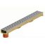 Picture of Aco euroline 60 + rooster shadow grey met uitloop 1m