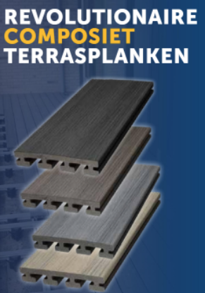 Image de Terrasplank composiet betongrijs 25x135 300cm
