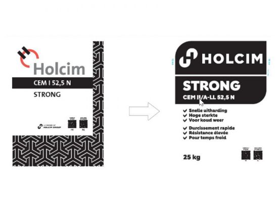 Afbeeldingen van Holcim P52,5 CEM II  Cement 25kg