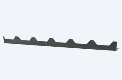 Image de Profielplaat Hulpstuk Antraciet Afsluitprofiel Geisoleerde panelen GS40
