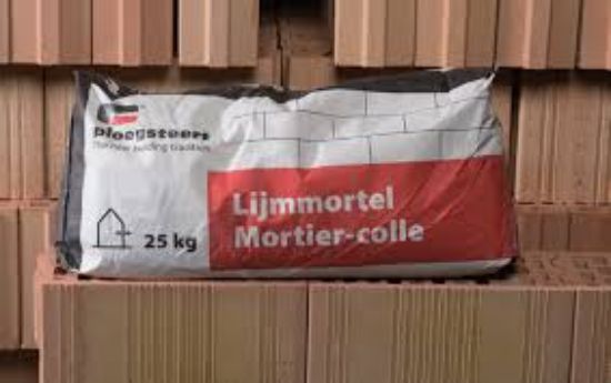 Afbeeldingen van Ploegsteert Thermoblok lijmmortel 25kg