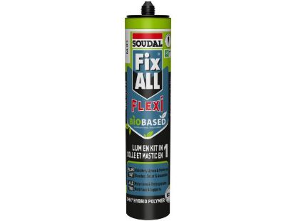 Toon details van Soudal Fix-All Flexi BIOBASED 290ml Wit Ral9010 lijmkit